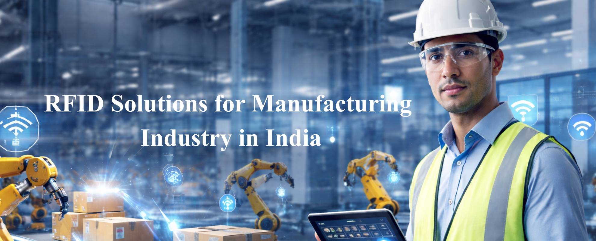 RFID solutions for manufacturing industry in India in smart factory