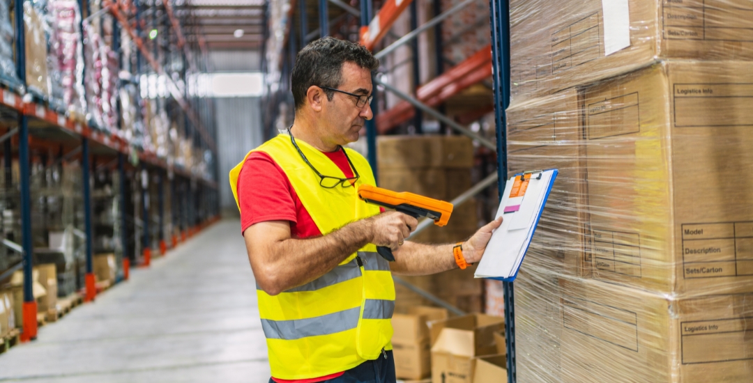 RFID supply chain visibility India 2026 showing multi-modal logistics with real-time tracking across transportation modes