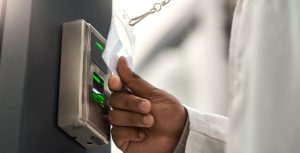 This image represents RFID access control system India 2026 enabling secure entry management, employee authentication, and real-time facility monitoring.