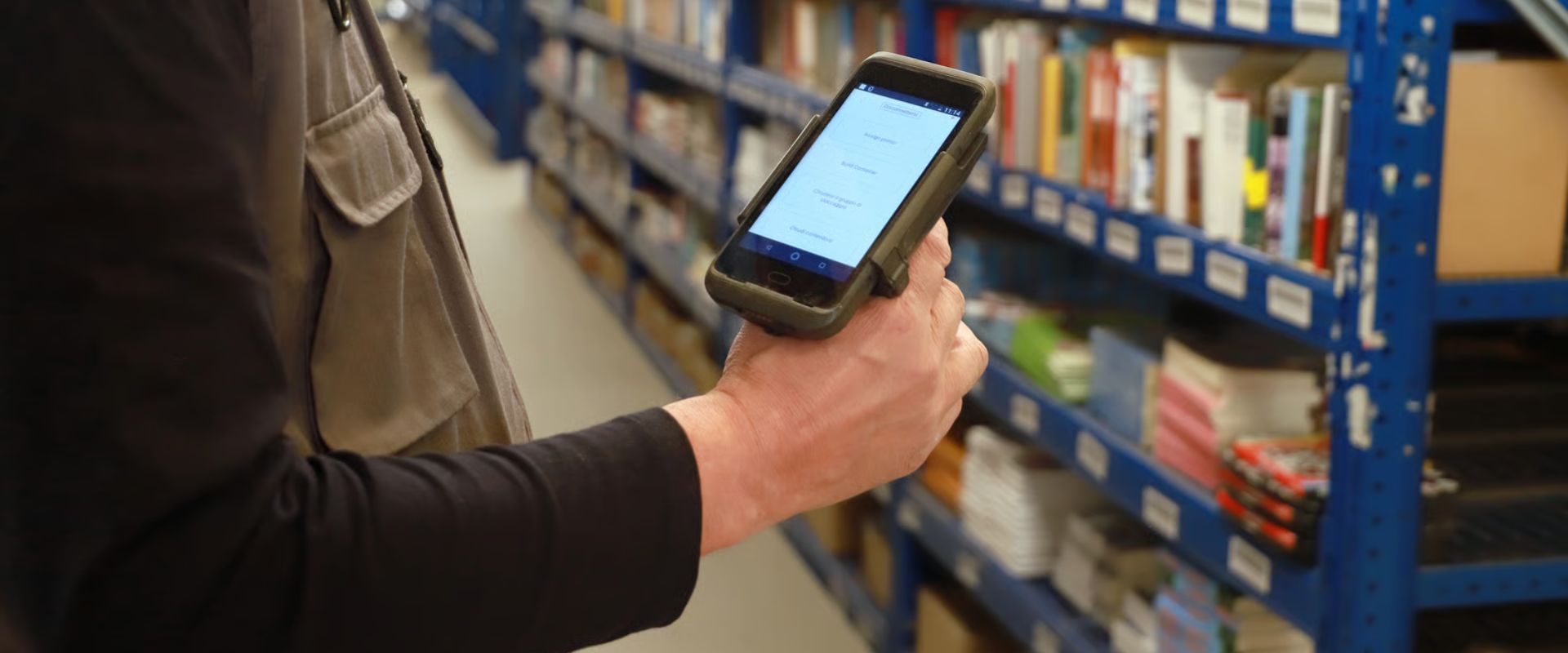 RFID picking efficiency logistics mobile reader for high-speed order fulfillment in warehouses