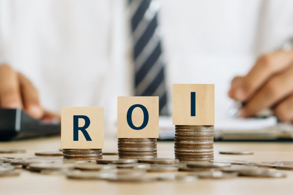 ROI calculation RFID showing 99.9% inventory accuracy and 40% expense reduction